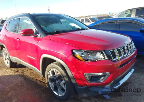 2019 Jeep Compass Limited 4X4 z USA, uszkodzony, nr VIN 3C4NJDCB7KT669699